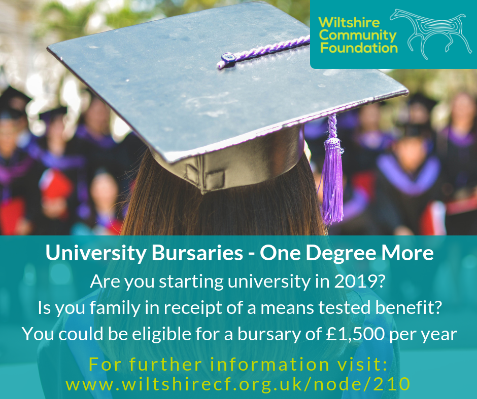 University Bursaries - one degree more